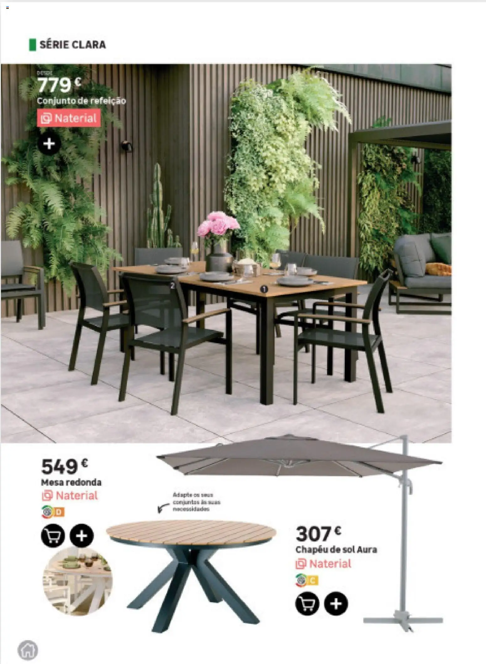 Leroy Merlin Arquipélago dos Açores │ válido de 12.03.2026 | Página: 12 | Produtos: Chapéu, Mesa