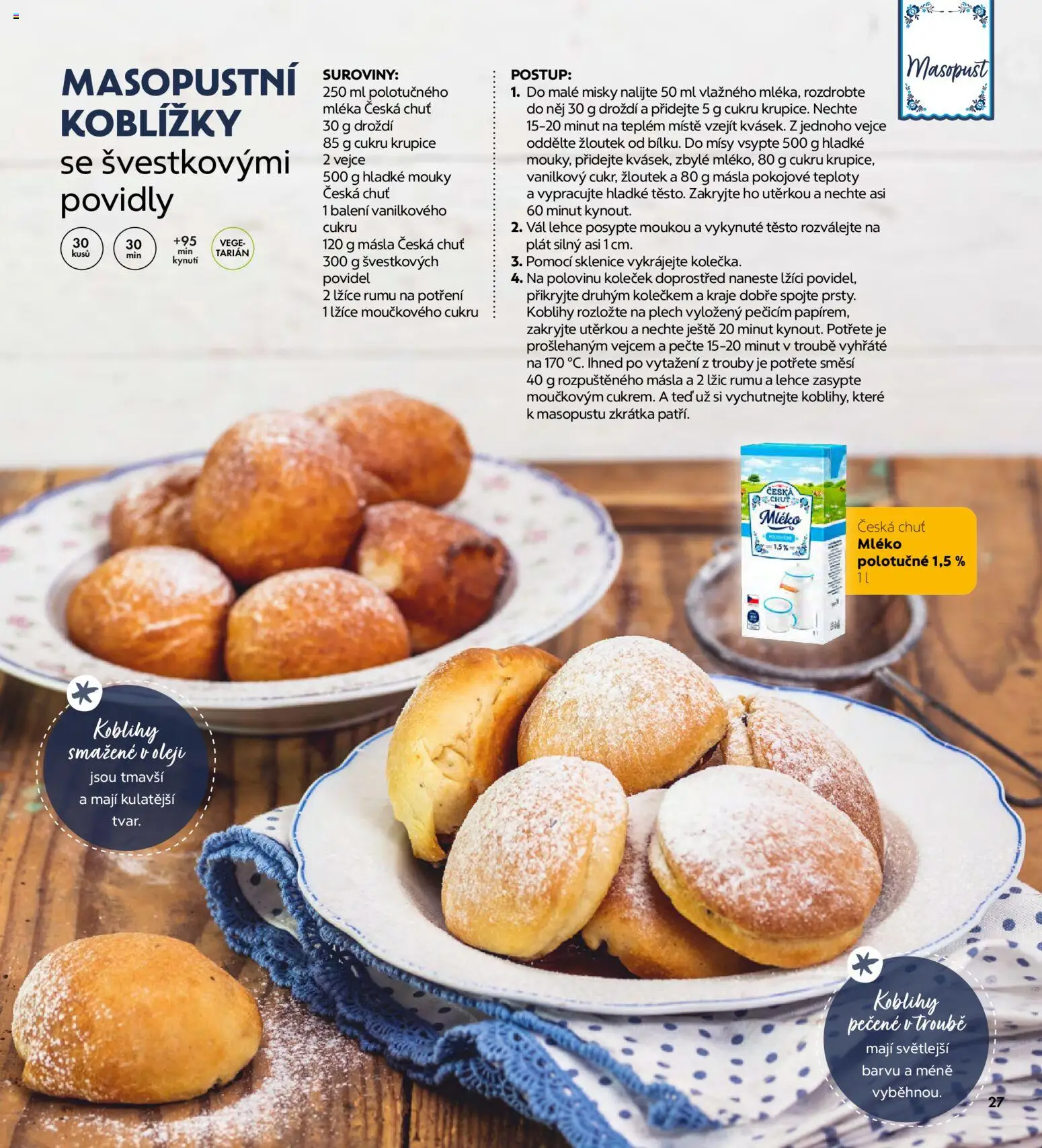 Albert magazín od 01.02.2026 | Strana: 27 | Produkty: Vejce, Krupice, Sklenice, Těsto