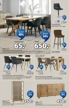 JYSK Aktionen ab 03.02.2026 gültig | Seite: 14 | Produkte: Tisch, Vitrine, Stuhl, Esstisch