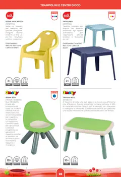 Anteprima del volantino Toys Center volantino Aria Aperta  valido a partire dal 02.04.2026 | Pagina: 28 | Prodotti: Tavolino, Gioco, Tavolo, Sedia
