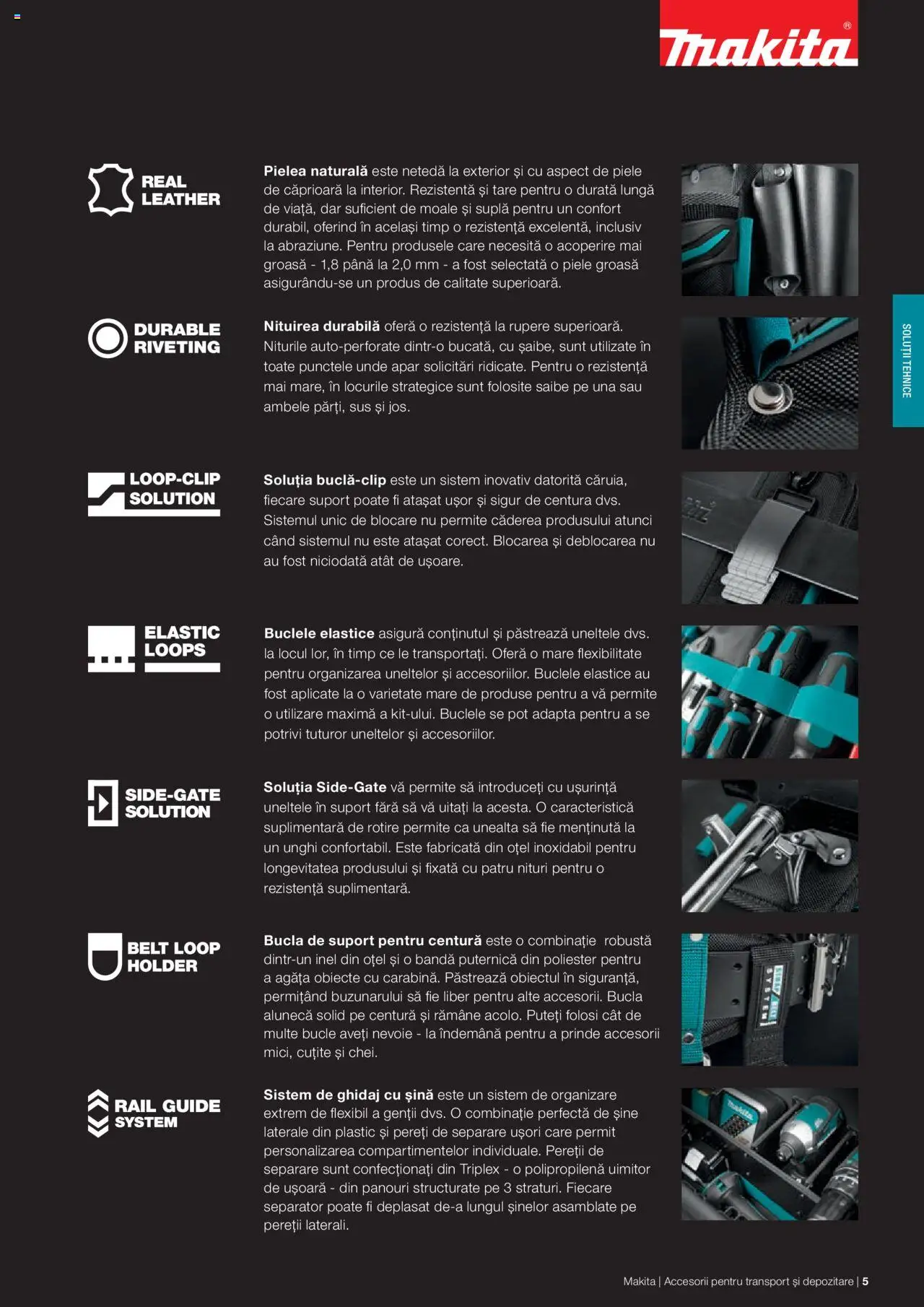 Makita catalog - Accesorii pentru transport si depozitare   – valabil de la 06.09.2021 | Pagină: 5