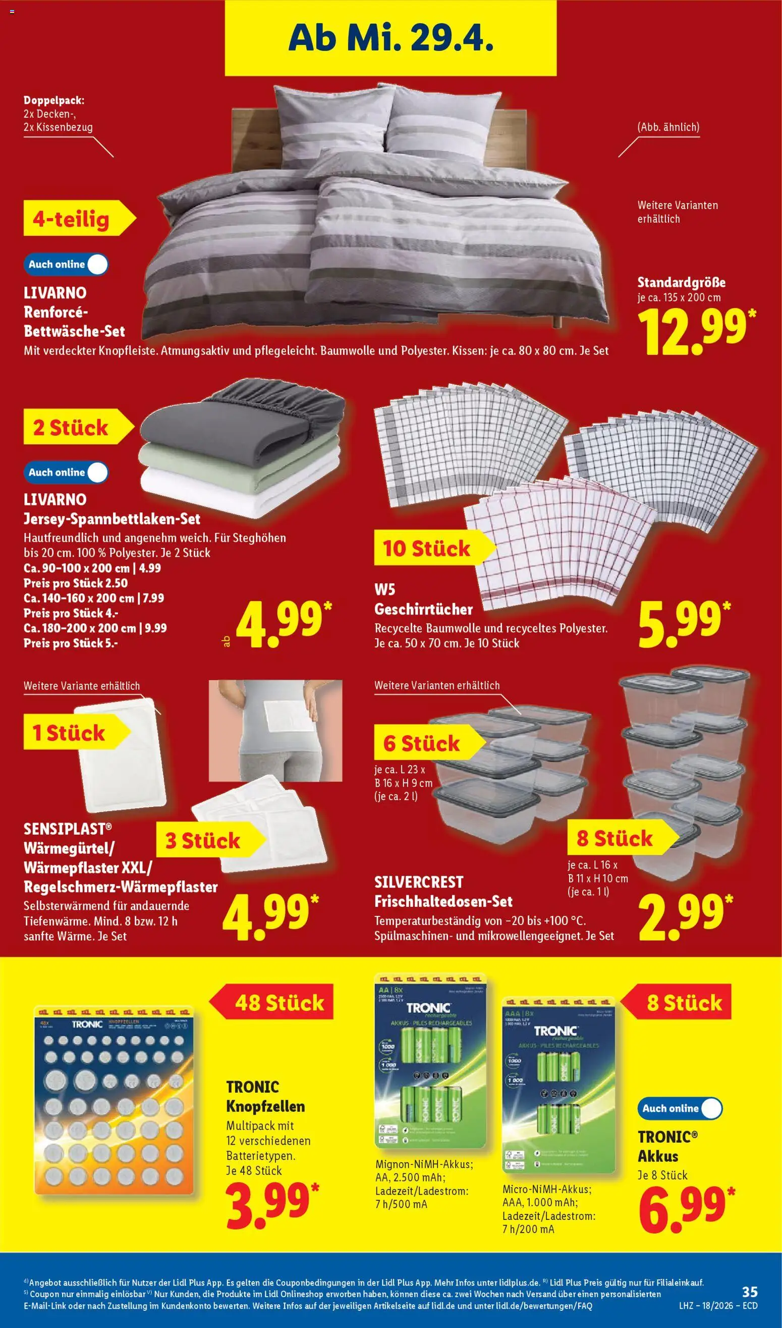 Lidl Prospekt – gültig ab 27.04.2026 | Seite: 55 | Produkte: Kissen