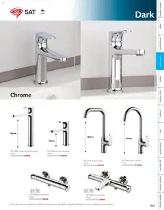 Náhled letáku Siko koupelny katalog Koupelny 2024/2025 od 23.10.2024 | Strana: 263 | Produkty: Dřezová baterie, Wc, Baterie