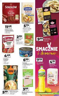 Pogląd oferty "Odido gazetka" - ważna od 18.03.2026 | Strona: 5 | Produkty: Kiełbasa, Mąka basia, Tuńczyk, Zupa