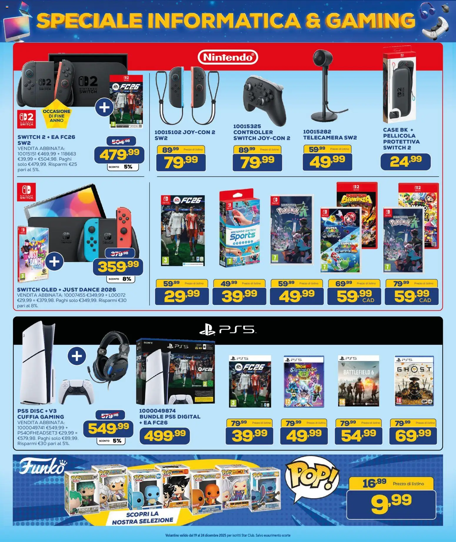 Volantino Euronics del 19.12.2025 | Pagina: 4 | Prodotti: Top, Pellicola