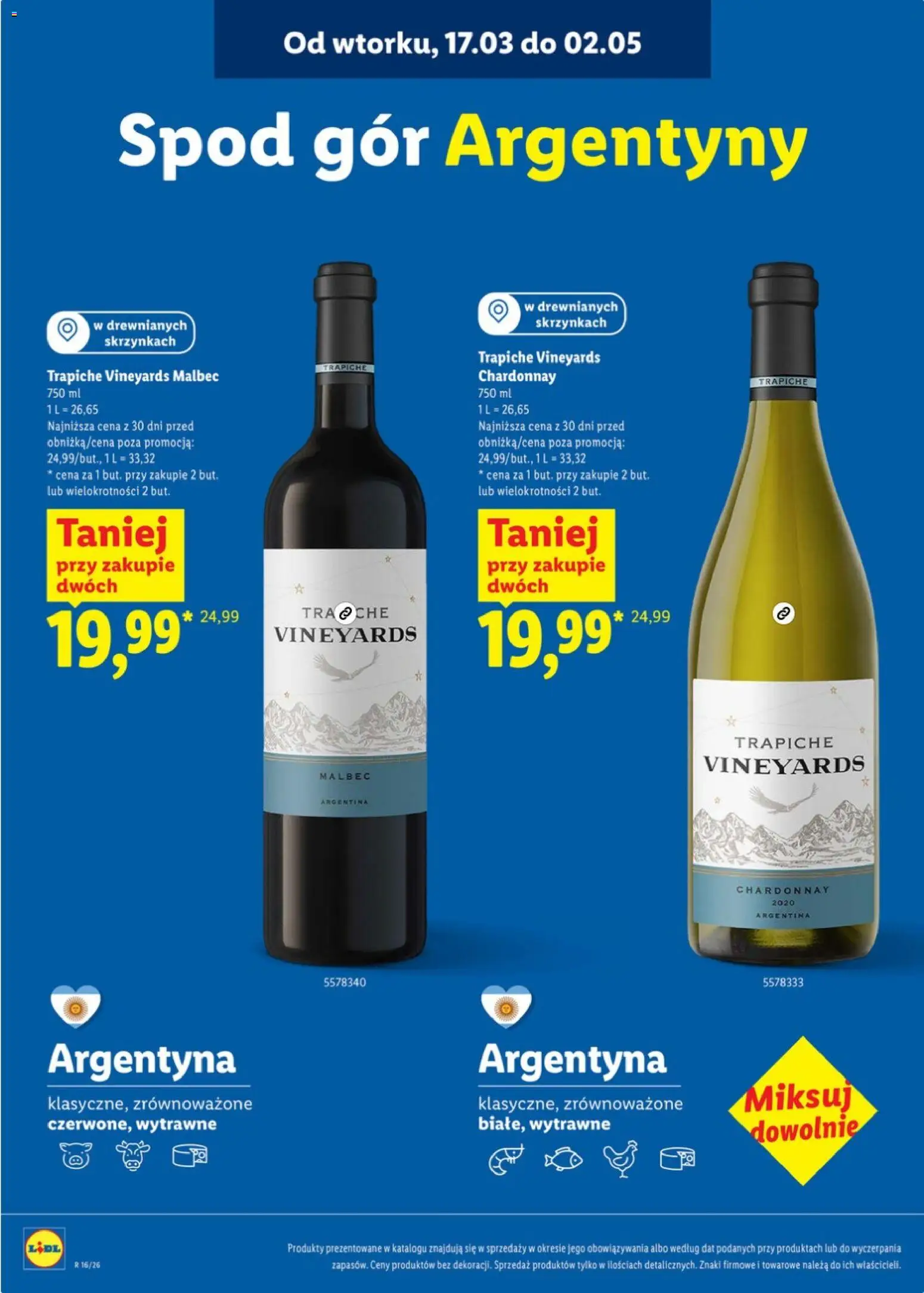 Lidl Katalog karta win od 13.04.2026 | Strona: 8 | Produkty: Chardonnay
