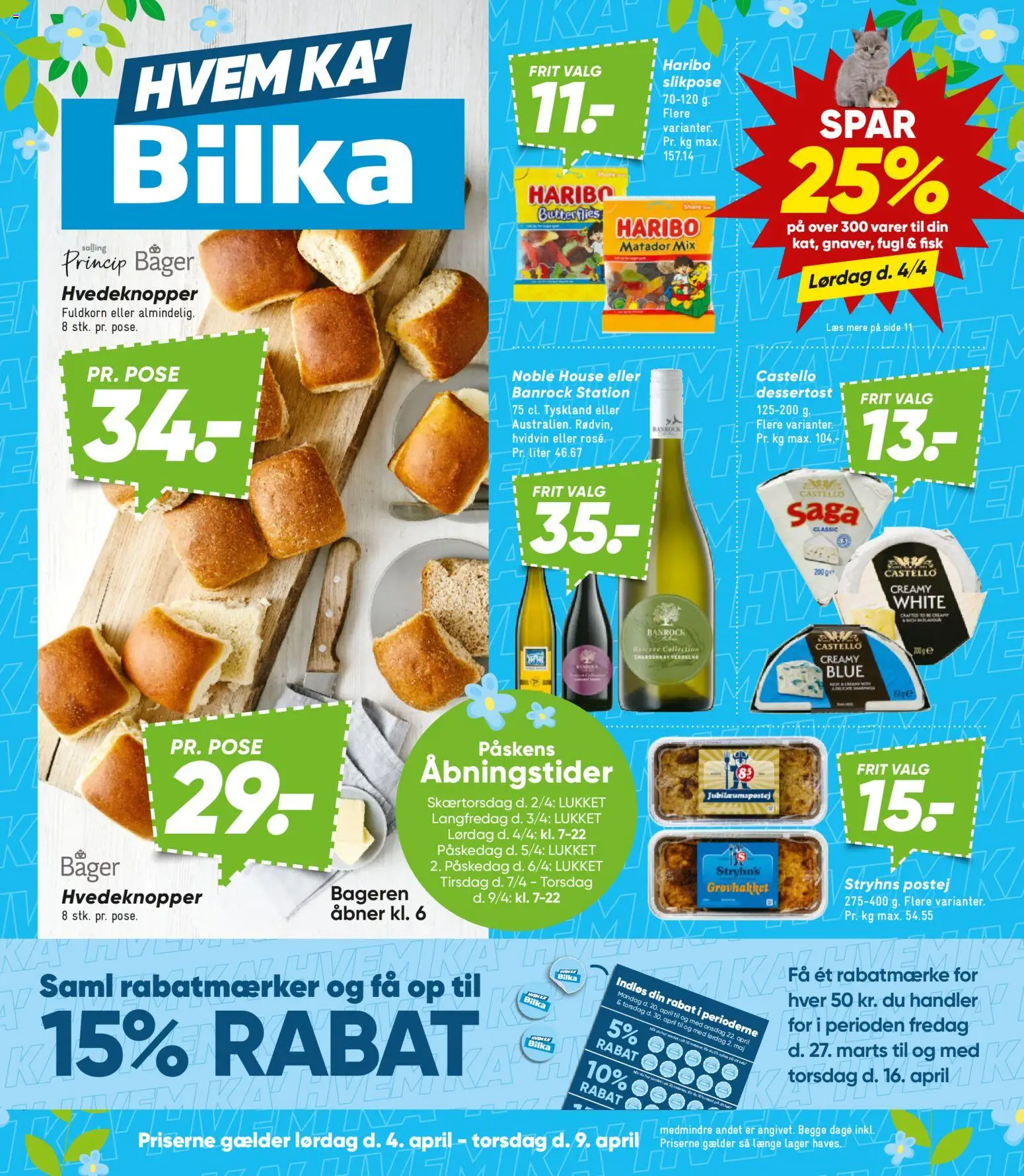 Bilka tilbudsavis – gyldig fra 04.04.2026 | Side: 1 | Produkter: Fisk