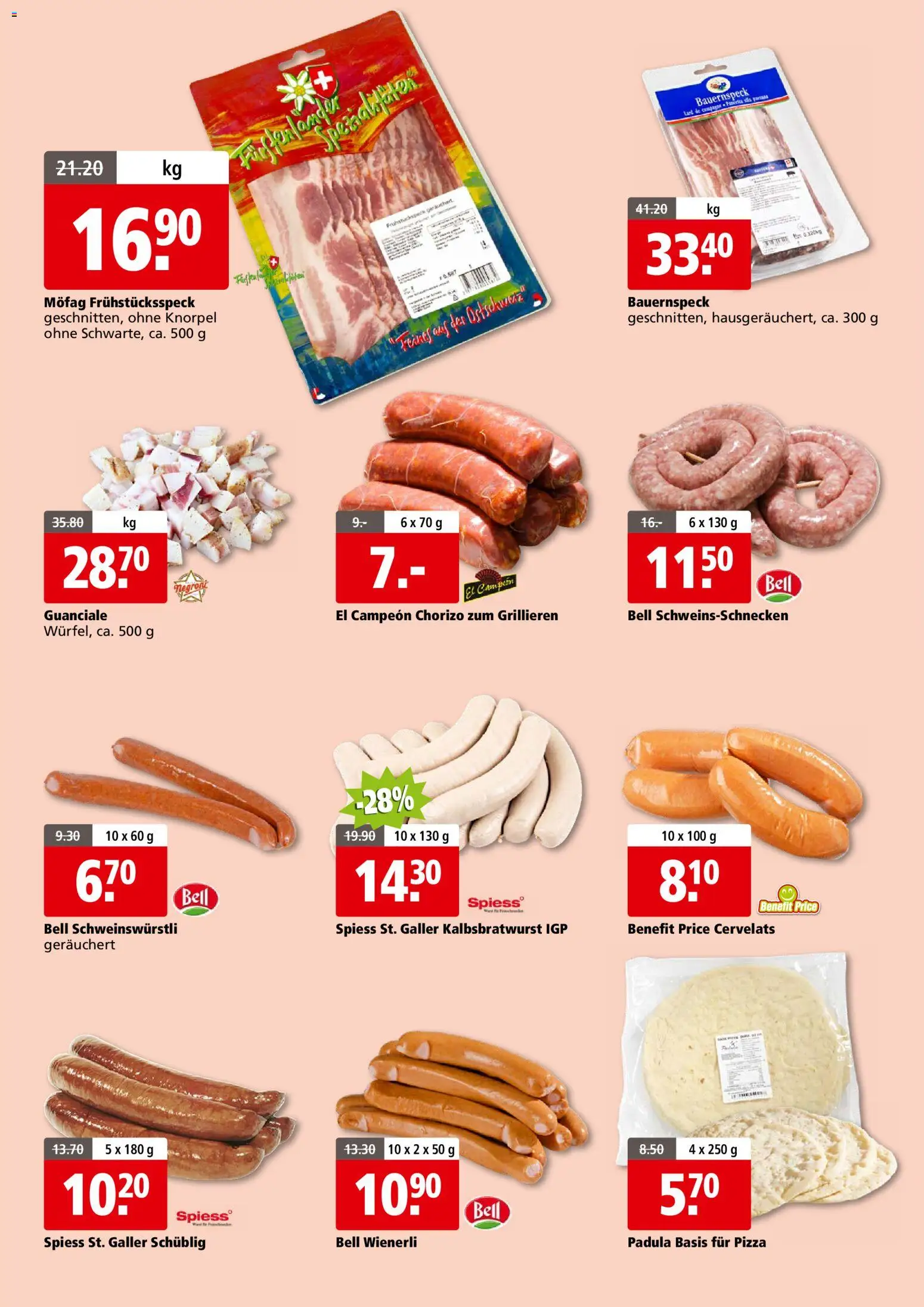 Aligro Aktionen Fleisch Festival Schlieren, Gossau SG, Frauenfeld, Rapperswil-Jona, Sargans, Bern, Brüttisellen, Pratteln, Emmen, Spreitenbach – gültig ab 24.11.2025 | Seite: 6 | Produkte: Pizza