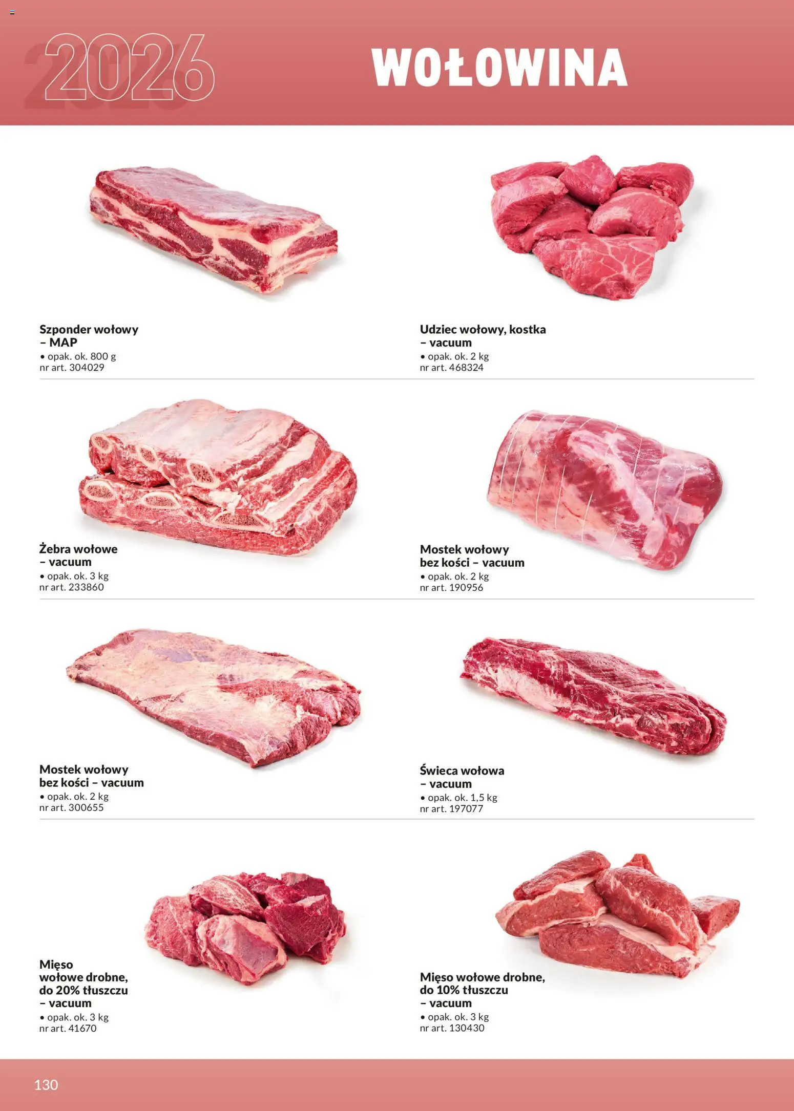 Makro Gazetka - Ultra fresh od 01.03.2026 | Strona: 130 | Produkty: Mięso, Wołowina