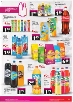 Trgovina Krk katalog | vrijedi od 16.08.2025 | Stranica: 13 | Proizvodi: Coca cola, Ananas, Jamnica, Cedevita