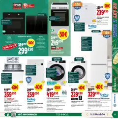E.leclerc katalog akcije – veljaven od 17.12.2025 | Stran: 37 | Izdelki: Pralni stroj, Pomivalni stroj, Vgradni pomivalni stroj, Časovnik