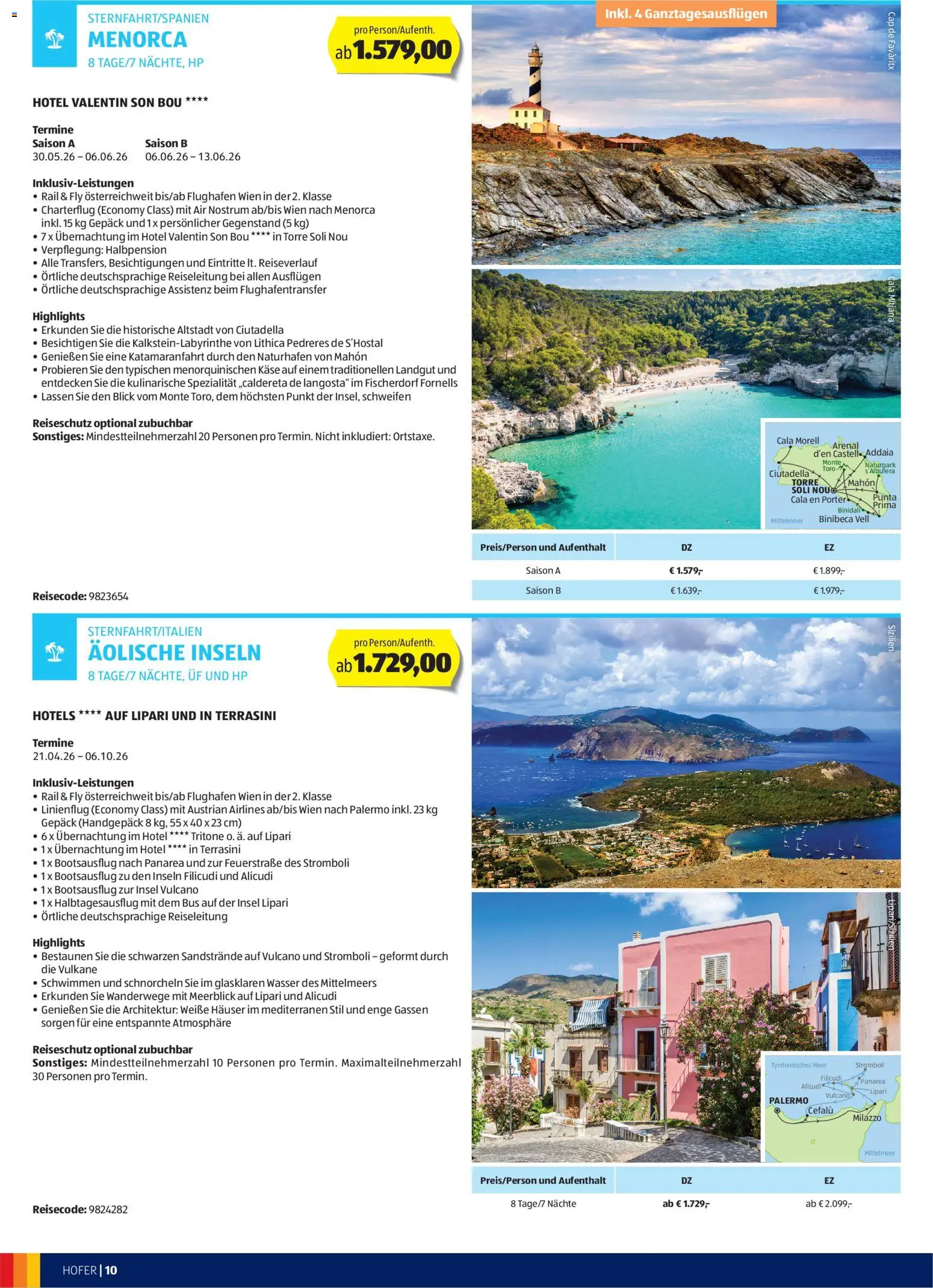 Hofer AT akciós ujság - amely érvényes a következő dátumtól: 29.10.2025 | Oldal: 10