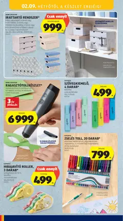 Aldi Akciós újság - amely érvényes a következő dátumtól: 05.02.2026 | Oldal: 42 | Termékek: Tárolódoboz, Dekoráció