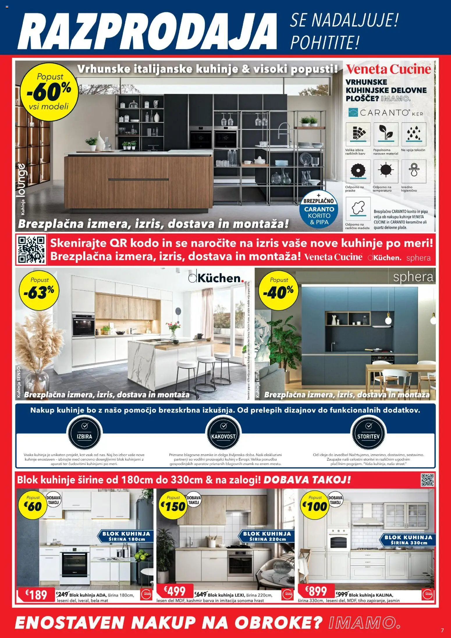 Novi Harvey Norman katalog ponudbe – veljaven od 05.01.2026 | Stran: 7 | Izdelki: Kuhinja, Blok, Barva
