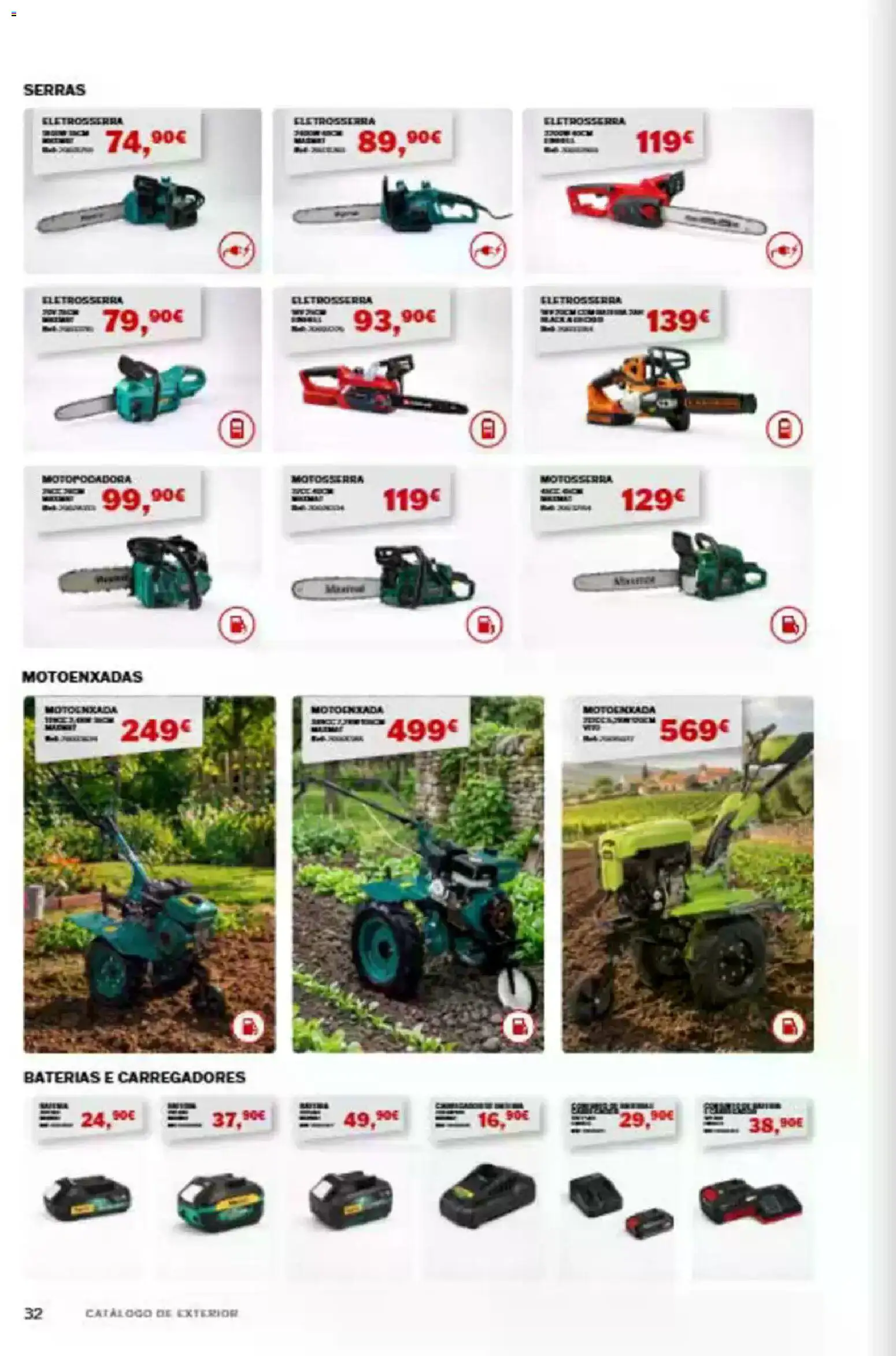 Maxmat folheto │ válido de 23.04.2026 | Página: 32 | Produtos: Motoenxada