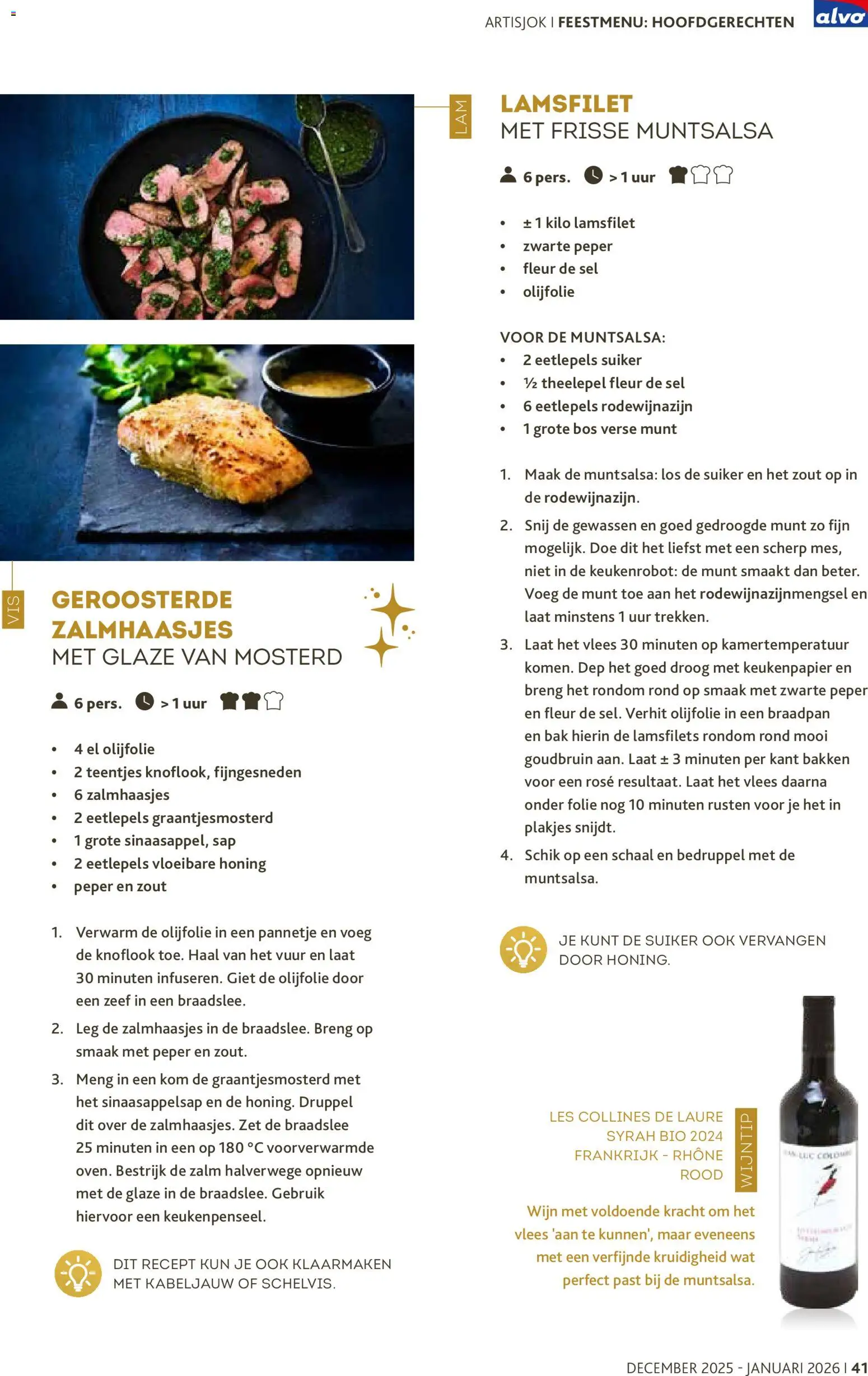 {H1} | Pagina: 41 | Producten: Wijn, Zwarte Peper, Knoflook, Munt