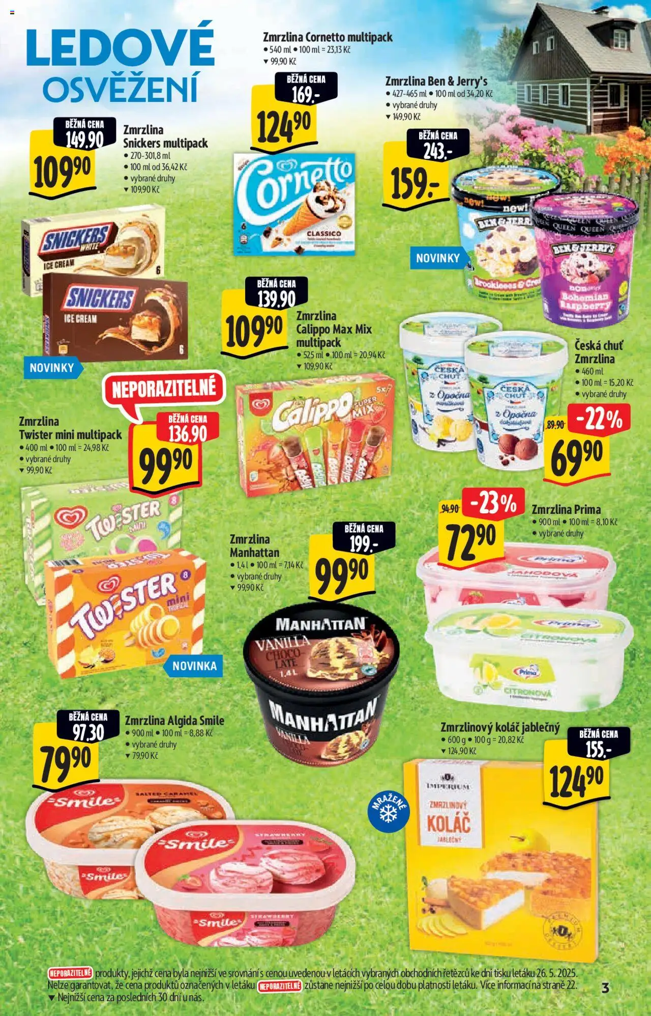 Albert katalog - Hypermarket od 04.06.2025 | Strana: 3 | Produkty: Zmrzlina, Apple, Zmrzlina Manhattan, Zmrzlina Snickers