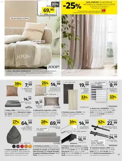 XXXL Lesnina katalog akcije – veljaven od 19.01.2026 | Stran: 17 | Izdelki: Trosed, Vzglavnik, Prevleka, Odeja