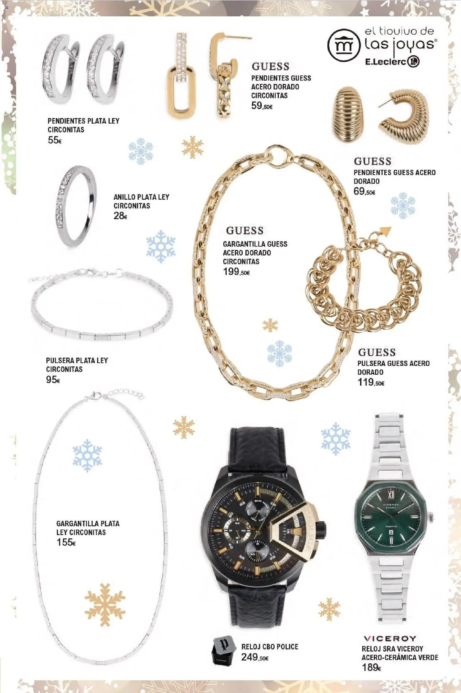 E.Leclerc Black Friday │ válido desde el 19.11.2025 | Página: 27 | Productos: Pendientes, Reloj