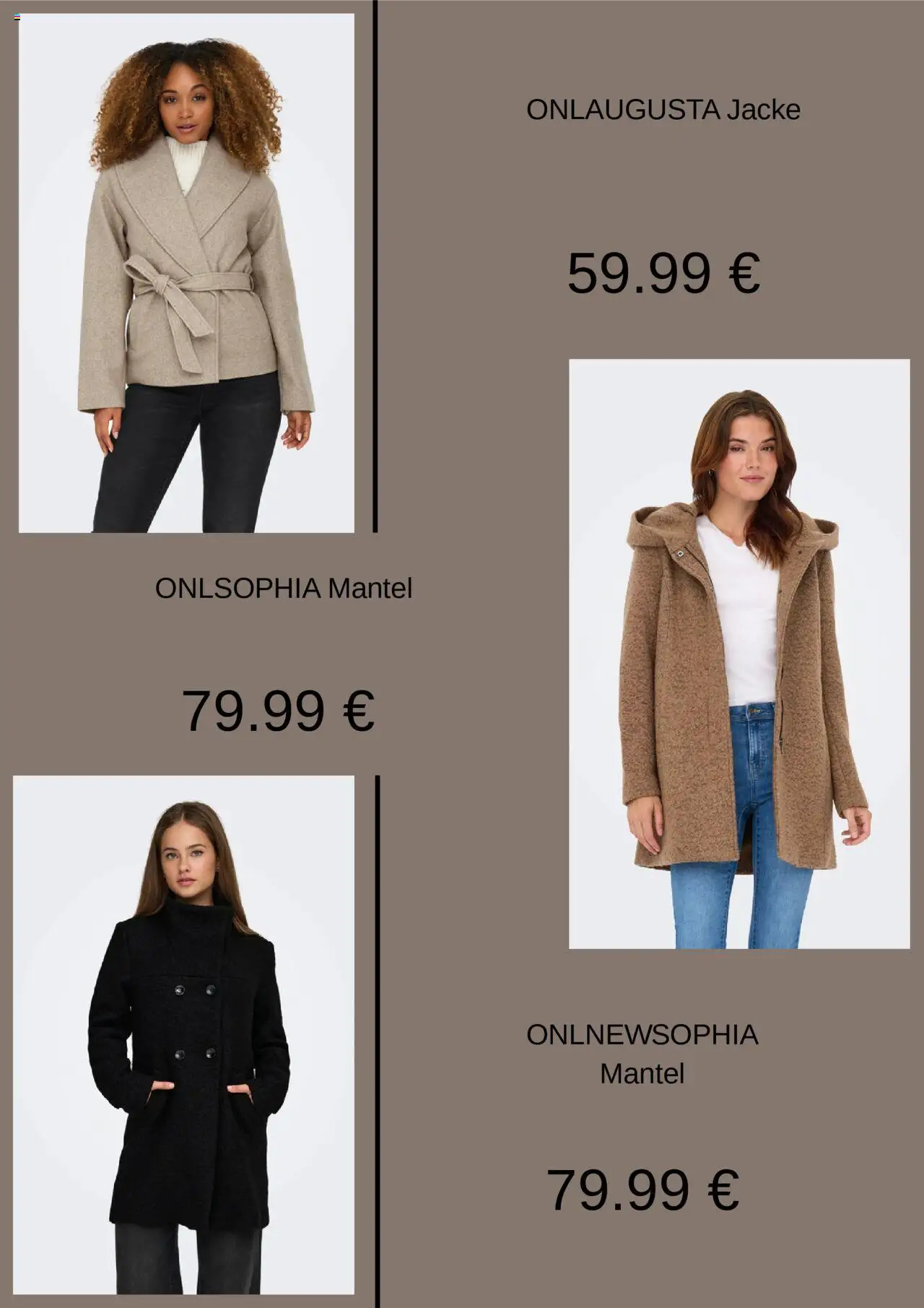 ONLY Prospekt 	 – gültig ab 17.10.2025 | Seite: 5 | Produkte: Jacke, Mantel