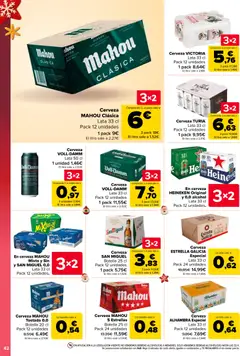 Vista previa Carrefour folleto válido desde el 29.12.2025 | Página: 42 | Productos: Cerveza, Té, Σπανάκι