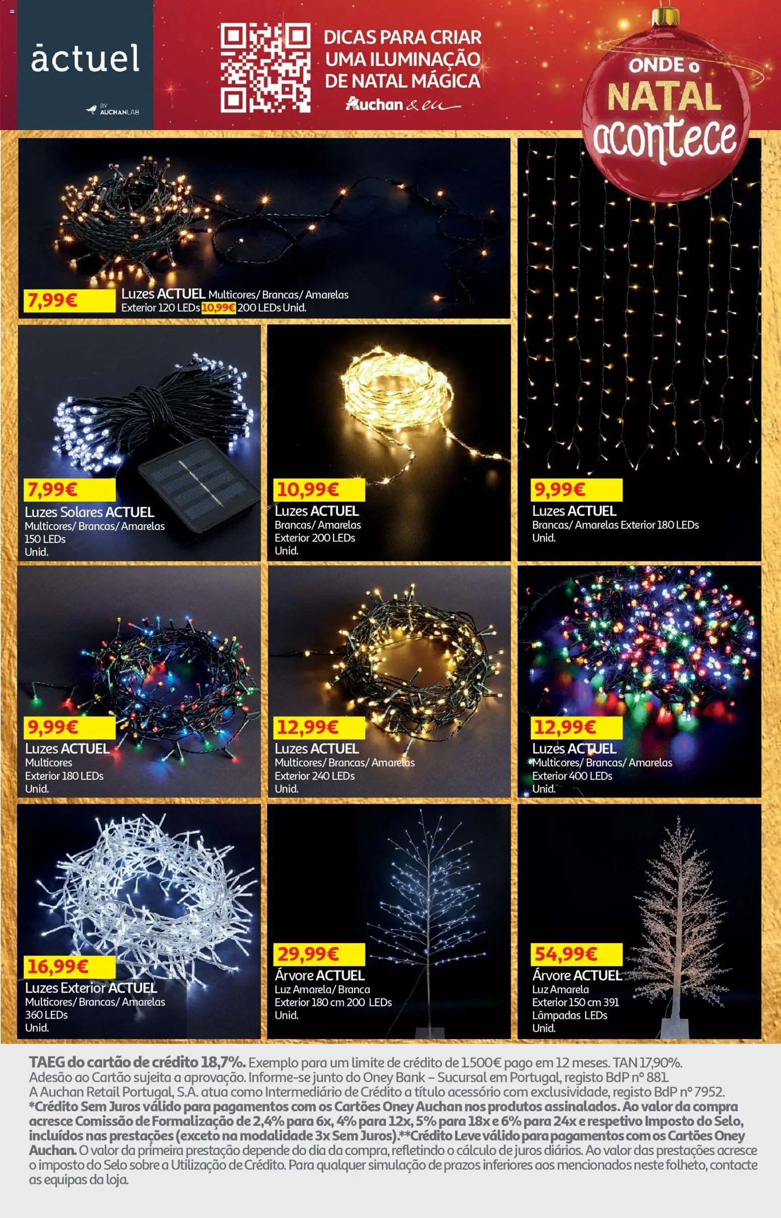 Auchan - Presentes │ válido de 01.11.2025 | Página: 9 | Produtos: Lâmpadas