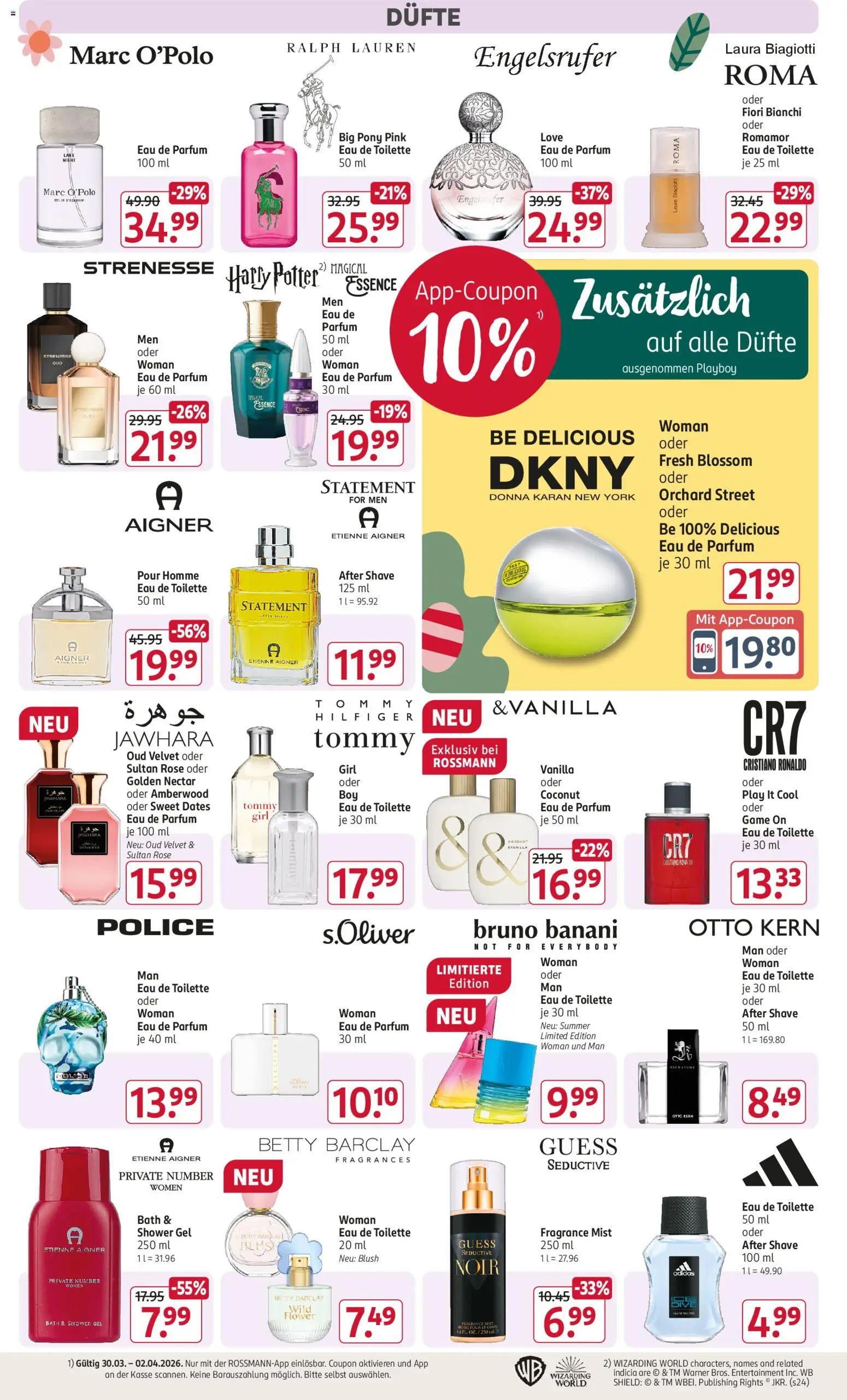 Rossmann Prospekt 	 – gültig ab 30.03.2026 | Seite: 8 | Produkte: Parfüm, Shower Gel, Eau de Parfum, Blush