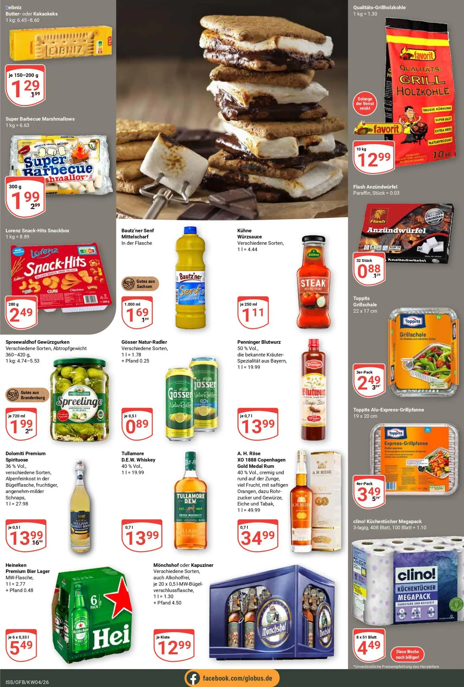 Globus Prospekt 	 – gültig ab 19.01.2026 | Seite: 11 | Produkte: Monchshof, Heineken, Zucker, Steak
