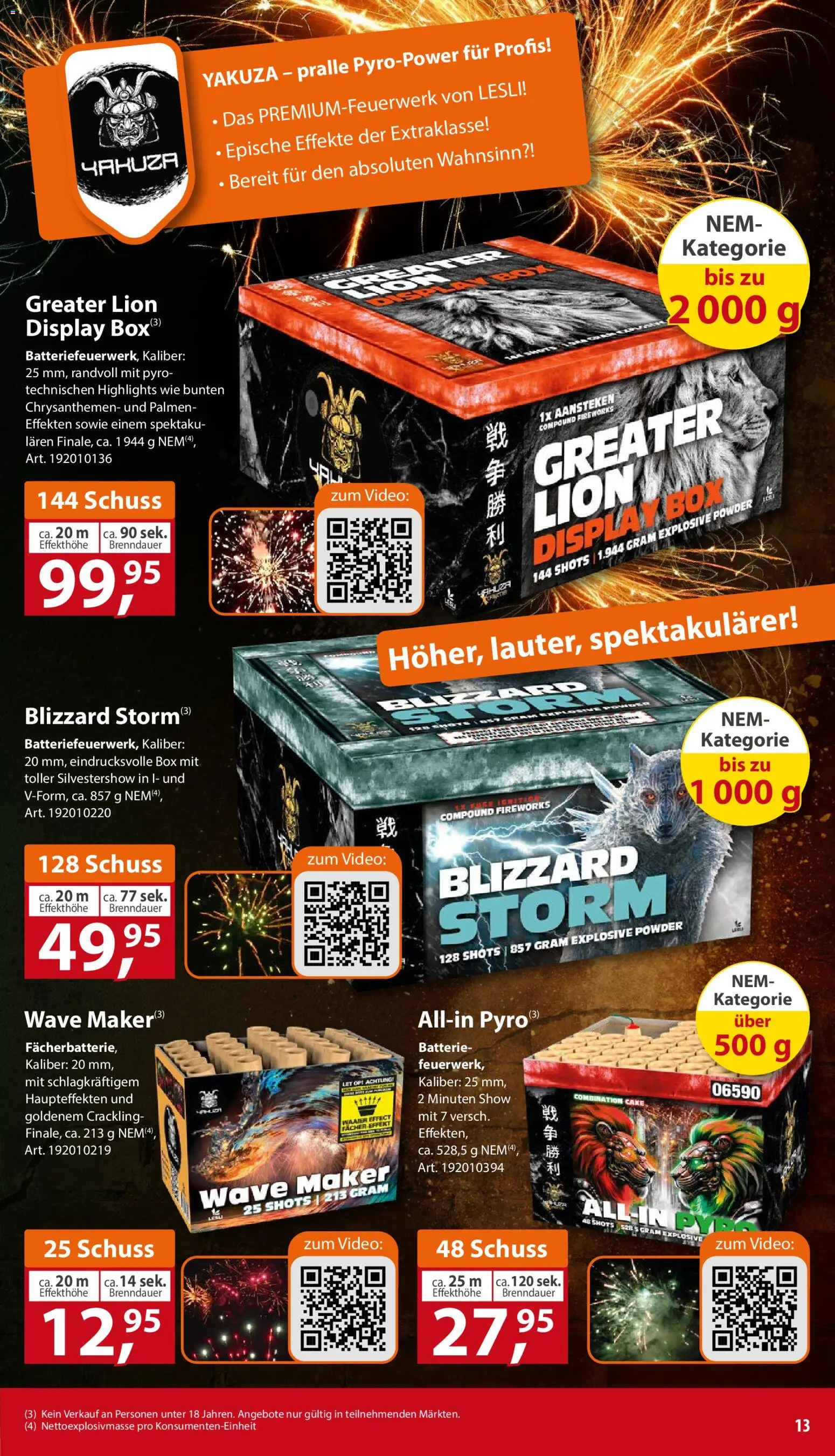 Sonderpreis Baumarkt Prospekt 	 – gültig ab 27.12.2025 | Seite: 13 | Produkte: Box, Batterie, Video