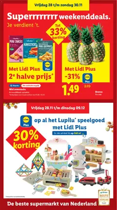 Lidl - Black Friday - Voorbeeld van een folder van Lidl, geldig van 24.11.2025 | Pagina: 52 | Producten: Snacks, Ananas, Oven