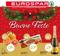 Anteprima del volantino Eurospar Bologna catalogo valido a partire dal 16.12.2025