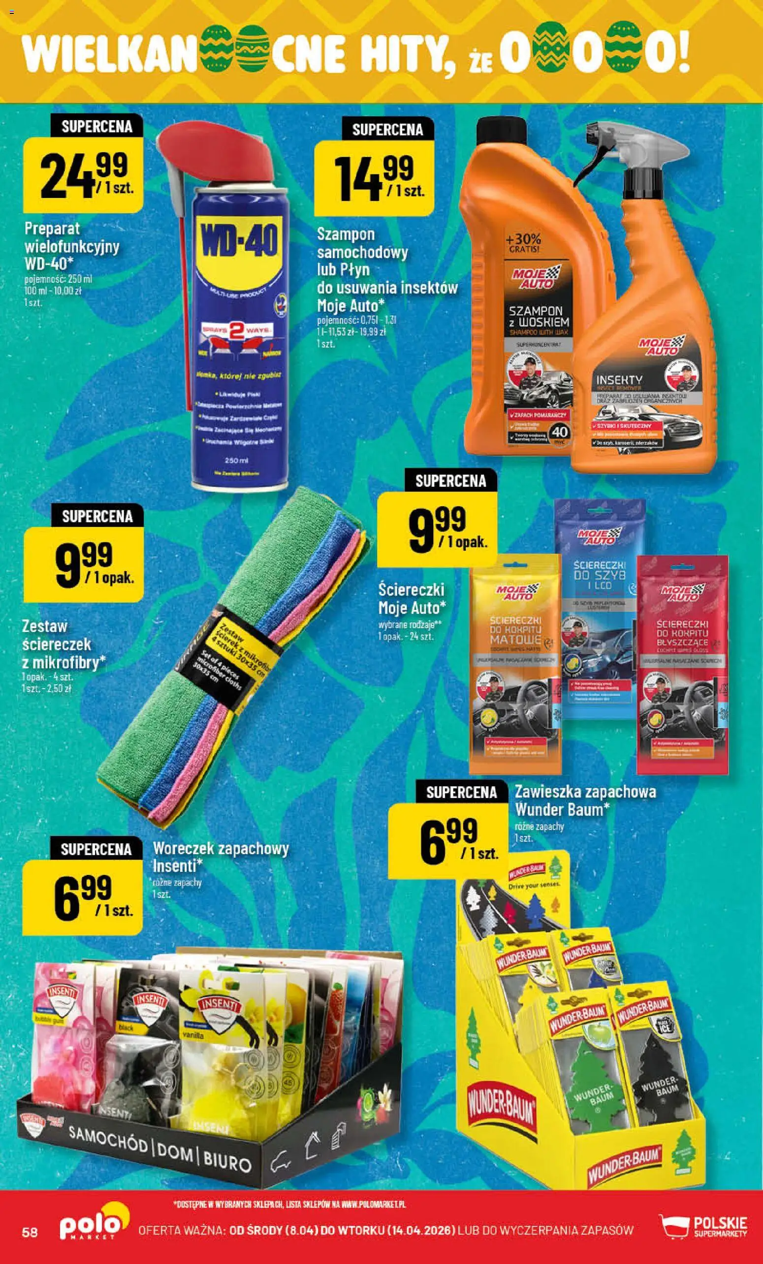 POLOmarket gazetka od 08.04.2026 | Strona: 58 | Produkty: Zapach, Szampon
