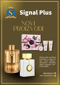 Signal Plus katalog - pregled Signal Plus kataloga - važi od 08.01.2026