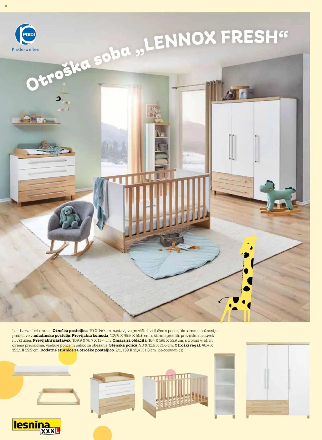 XXXL Lesnina katalog svet otroških sob │ velja od 08.08.2025 | Stran: 16 | Izdelki: Omara, Barva