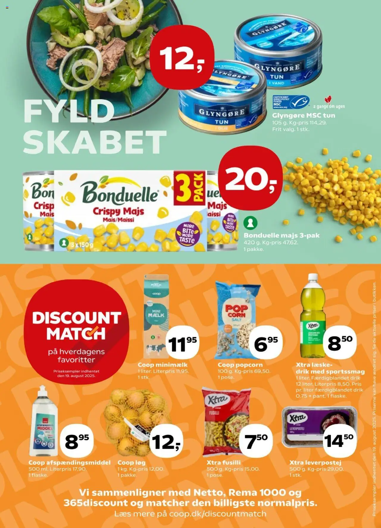 Kvickly tilbudsavis – gyldig fra 12.09.2025 | Side: 4 | Produkter: Olie, Løg, Majs, Popcorn