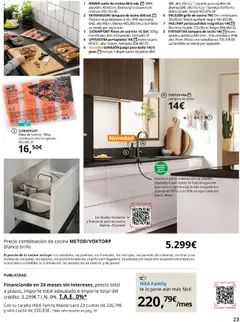 Vista previa Catálogo IKEA La vida comienza en la cocina válido desde el 18.09.2025 | Página: 23 | Productos: Té, Cocina, Bandeja, Lámpara