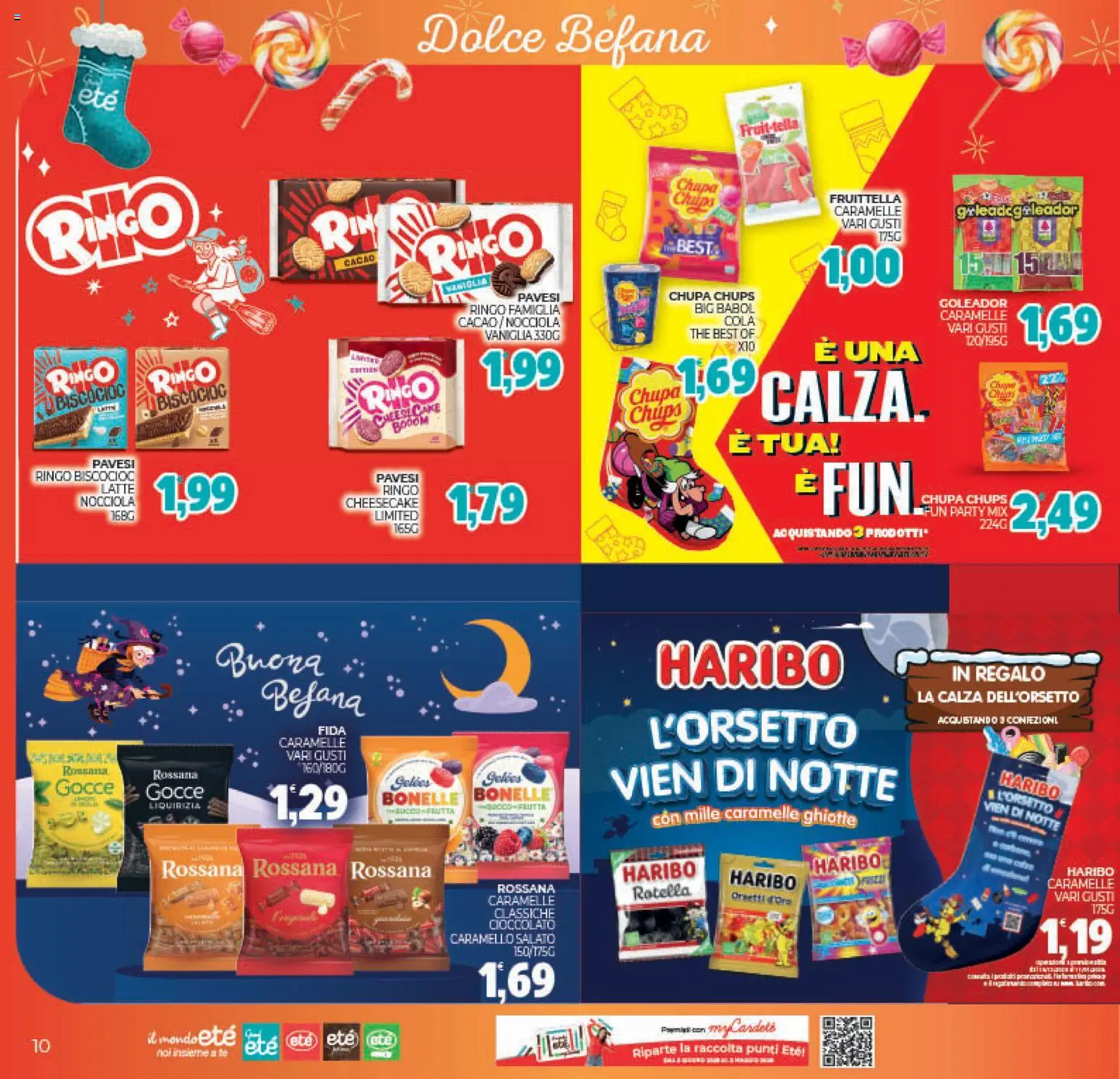 Volantino Eté del 27.12.2025 | Pagina: 10 | Prodotti: Cioccolato, Succo, Frutta, Cacao