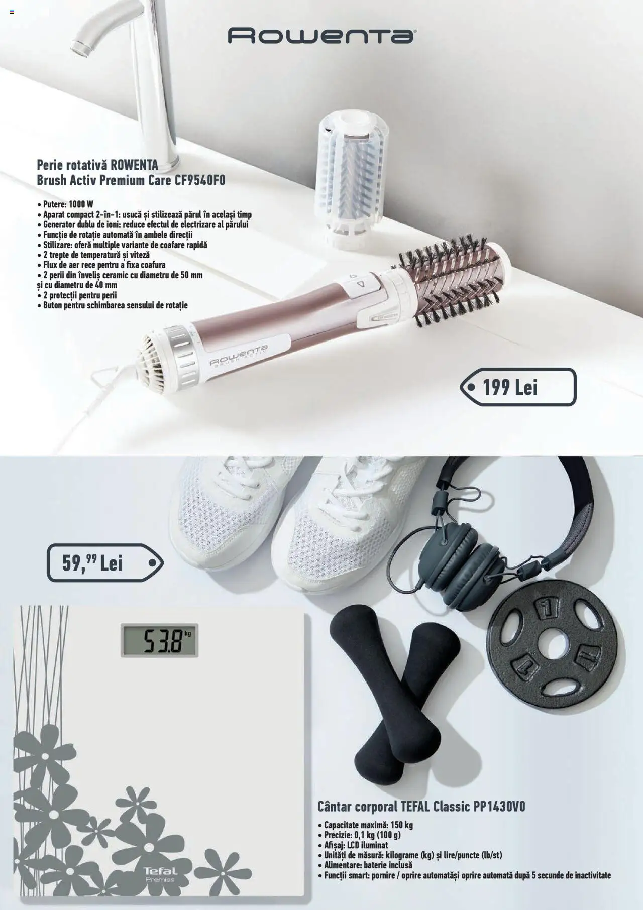 Catalog Selgros - Tefal Rowenta Krups – valabil de la 21.08.2025 | Pagină: 14 | Produse: Perie rotativă, Cântar, Baterie, Perie
