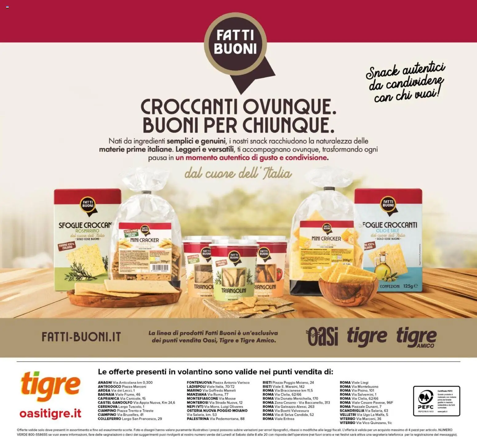 Volantino Tigre del 23.10.2025 | Pagina: 24 | Prodotti: Rosmarino, Sale, Olio, Farina