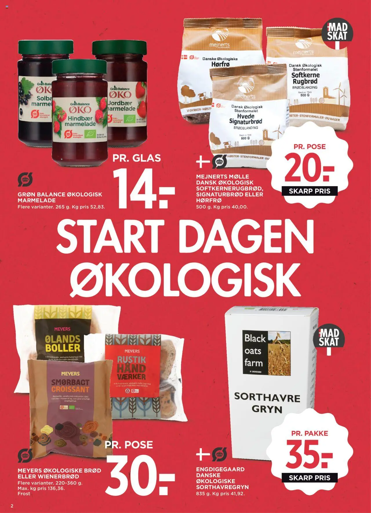 Meny Tilbudsavis gyldig fra 08.08.2025 | Side: 35 | Produkter: Brød, Jordbær, Rugbrød, Søm