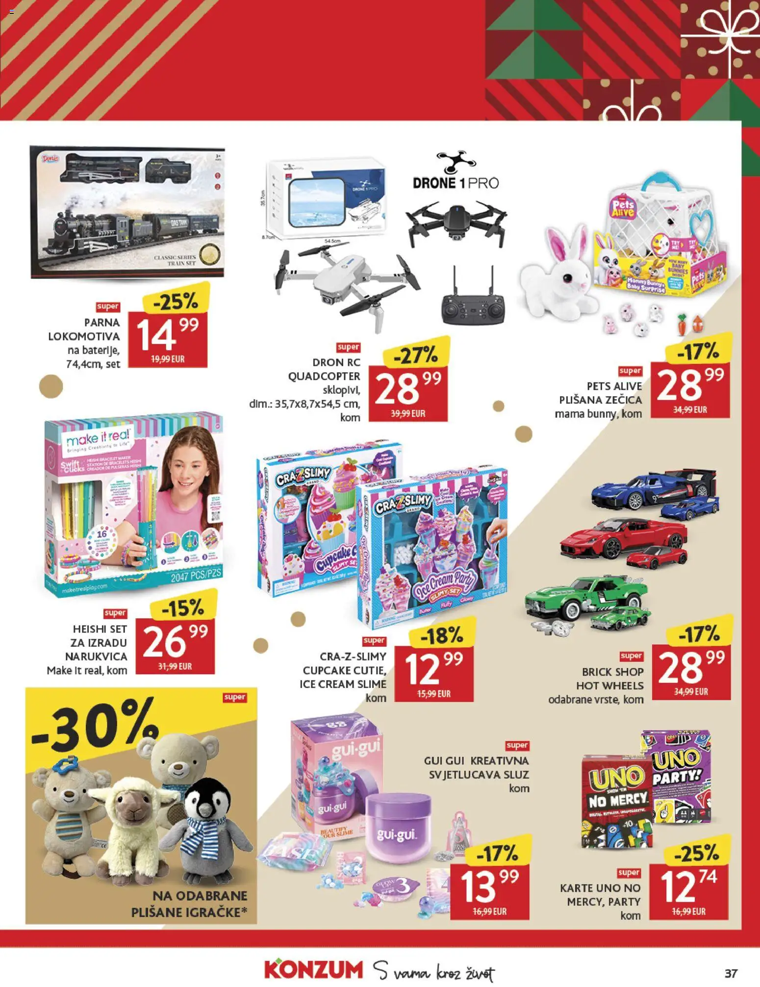 Konzum katalog | vrijedi od 10.12.2025 | Stranica: 37 | Proizvodi: Narukvica