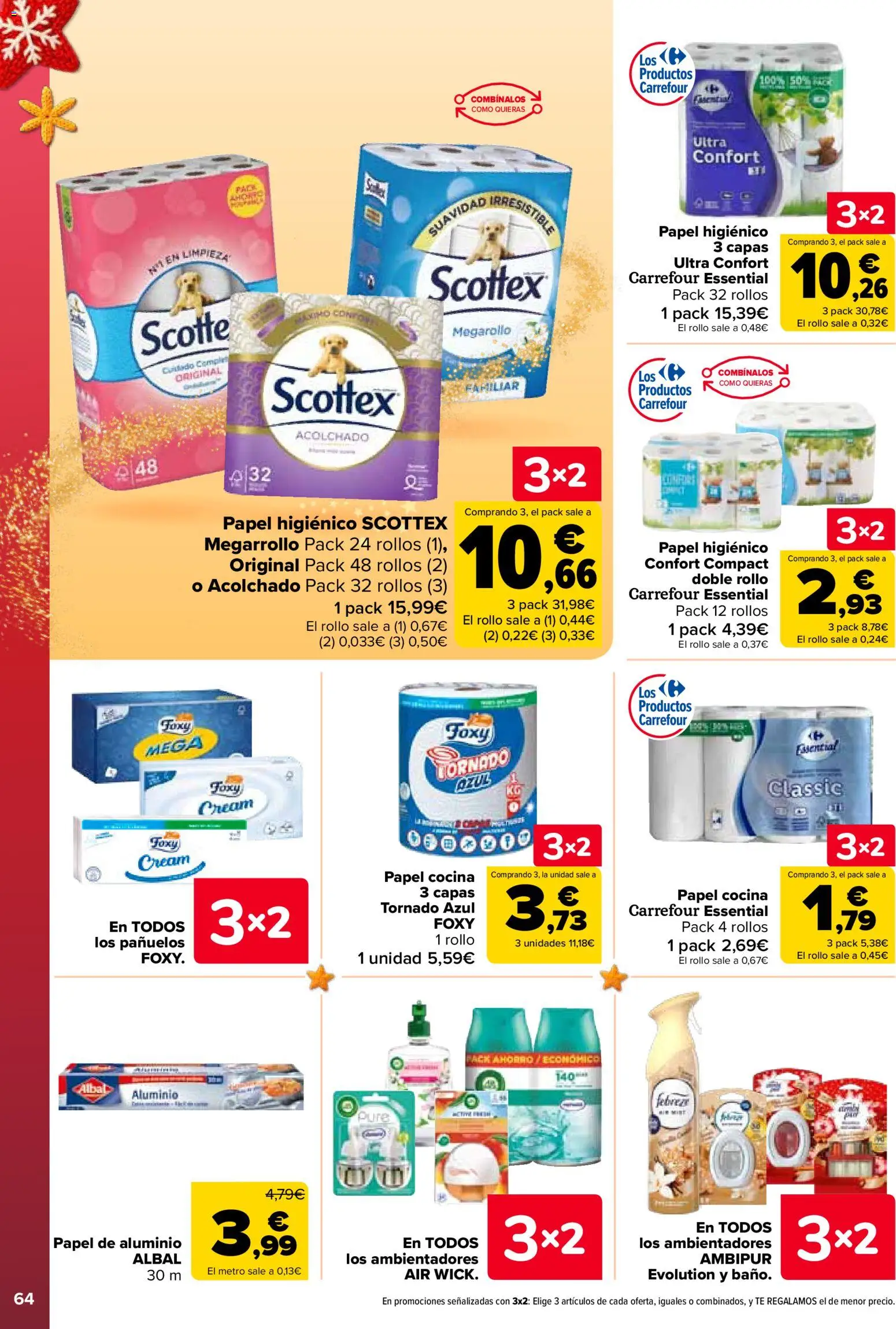 Carrefour folleto │ válido desde el 25.11.2025 | Página: 66 | Productos: Papel higienico, Té, Cocina