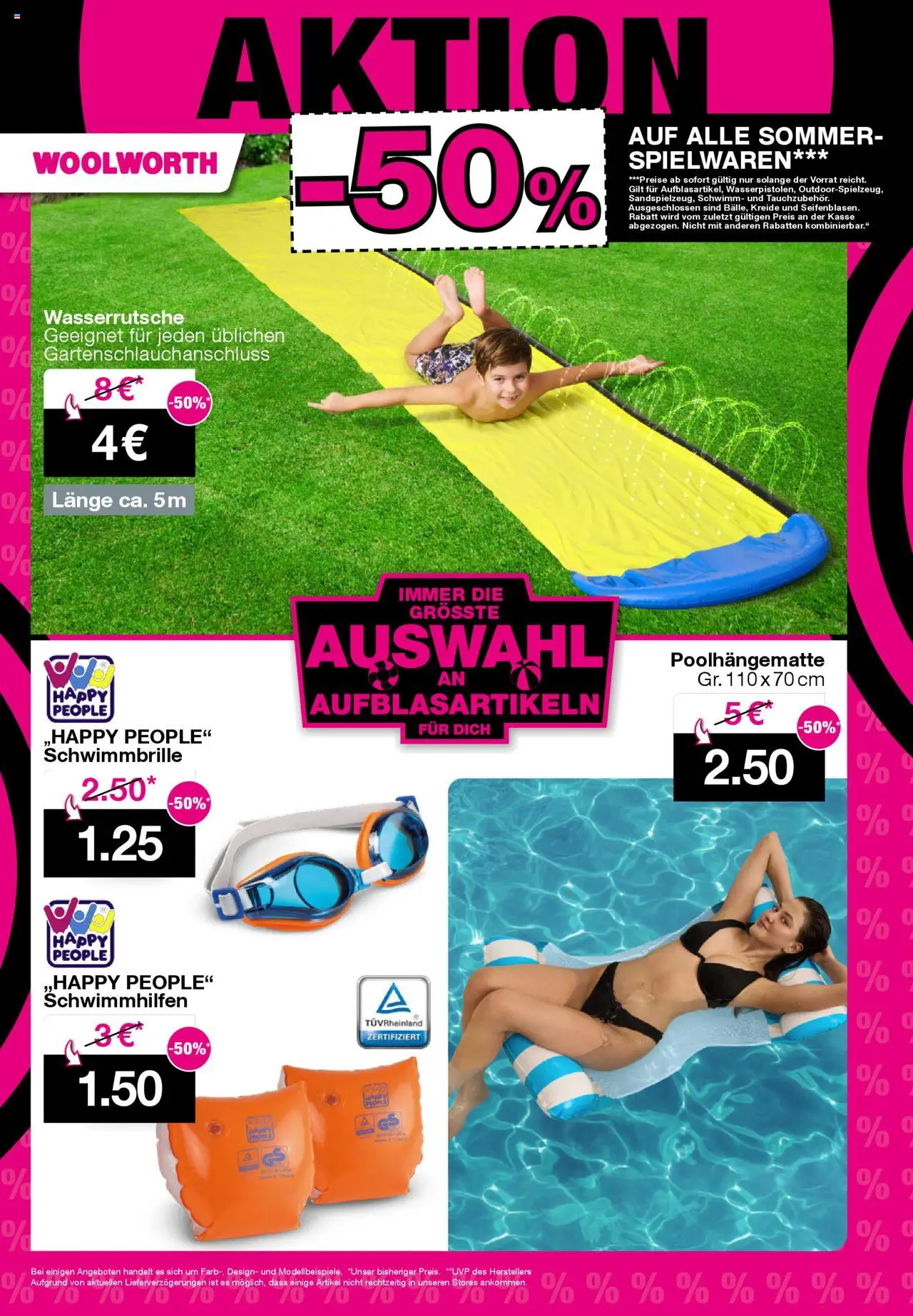 Woolworth Prospekt 	 - gültig ab dem 20.08.2025 | Seite: 2 | Produkte: Schwimmbrille