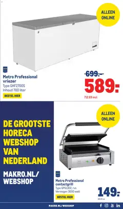 Makro - Folder - Voorbeeld van een folder van Makro, geldig van 11.02.2026 | Pagina: 105 | Producten: Vriezer