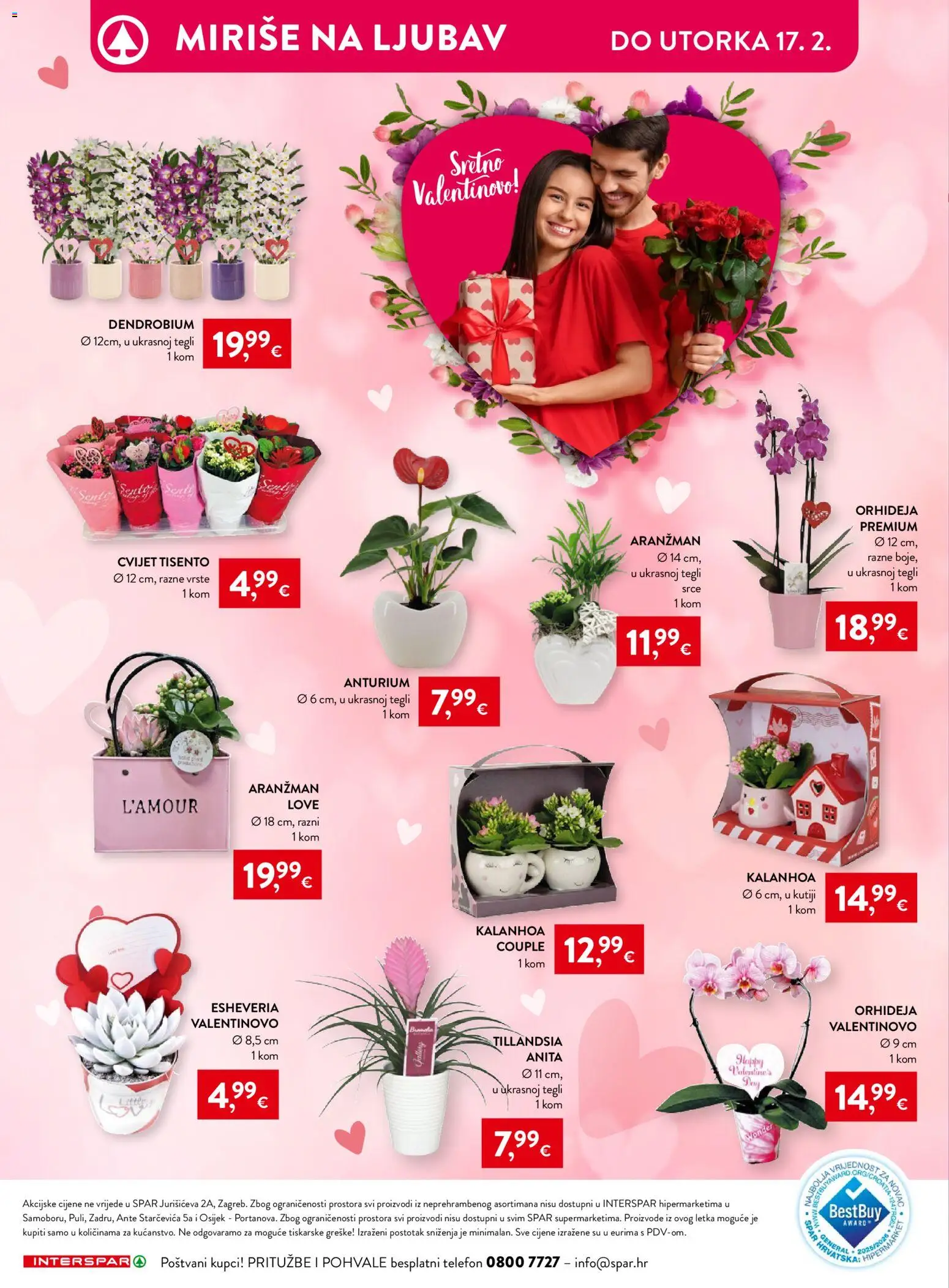 Interspar katalog | vrijedi od 04.02.2026 | Stranica: 8 | Proizvodi: Orhideja, Telefon
