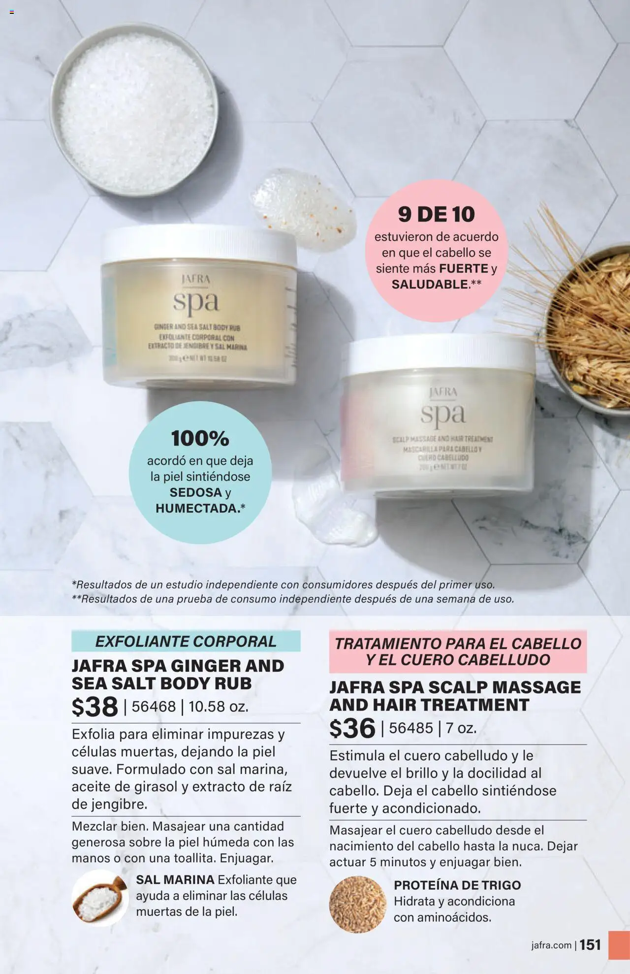 JAFRA folleto │ válido desde el 01.08.2025 | Página: 151 | Productos: Aceite de girasol, Γαύρος, Exfoliante corporal, Body