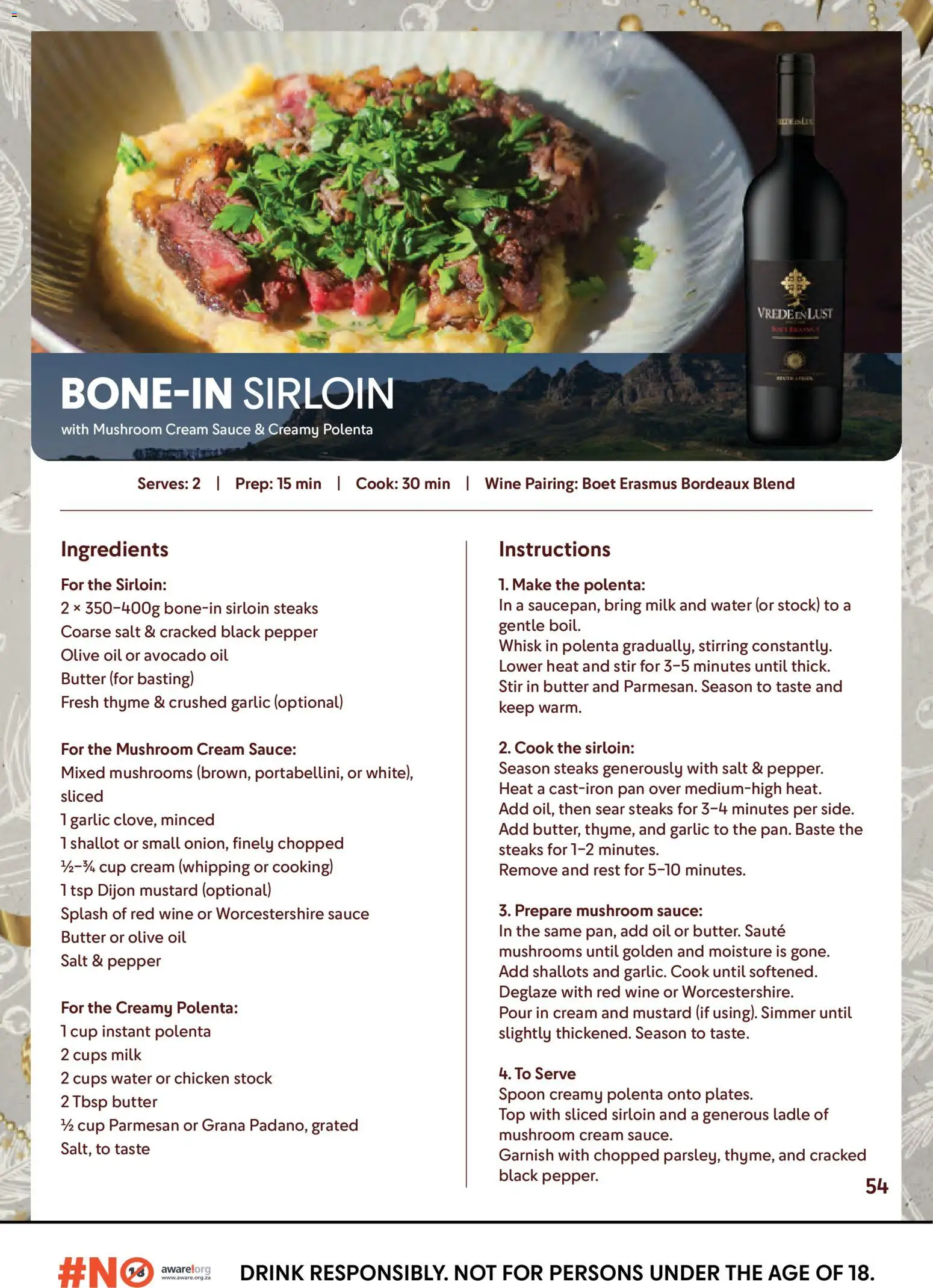 New Makro catalogue – valid from 12.12.2025 | Page: 54 | Products: Mushrooms, Wine, Cream, Salt