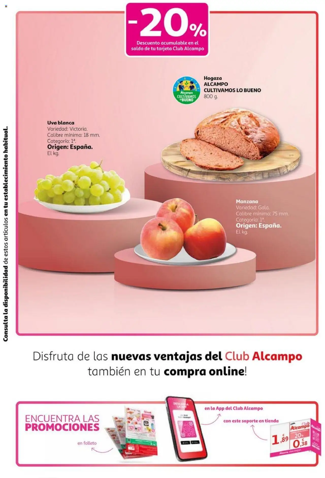 Alcampo - Club Nacional  │ válido desde el 11.09.2025 | Página: 9 | Productos: Manzana