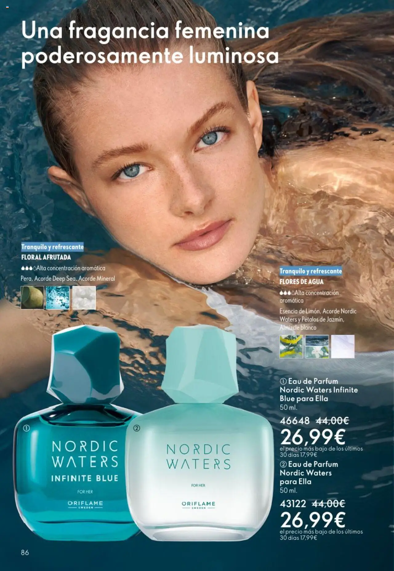 Oriflame - Catálogo Campaña 13 │ válido desde el 14.09.2025 | Página: 86 | Productos: Fragancia, Eau de parfum