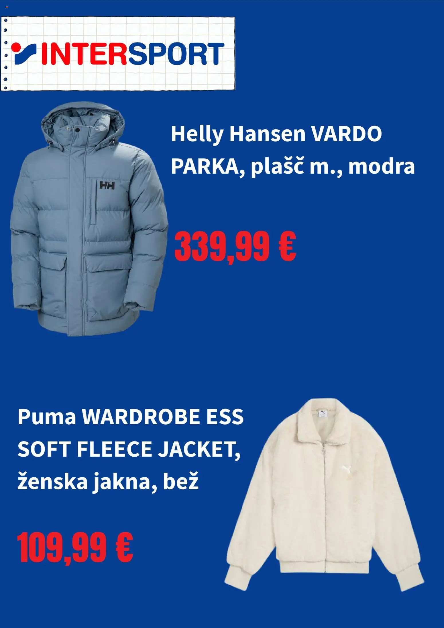 Novi Intersport katalog ponudbe – veljaven od 14.11.2025 | Stran: 4 | Izdelki: Plasc